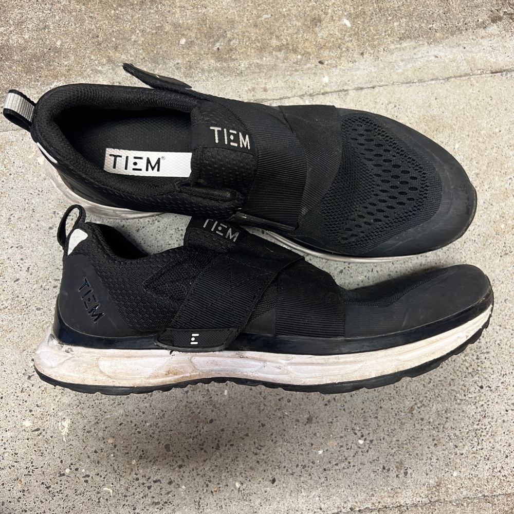 Tiem Slipstream Indoor Cycling Shoes- Women’s 8, Black